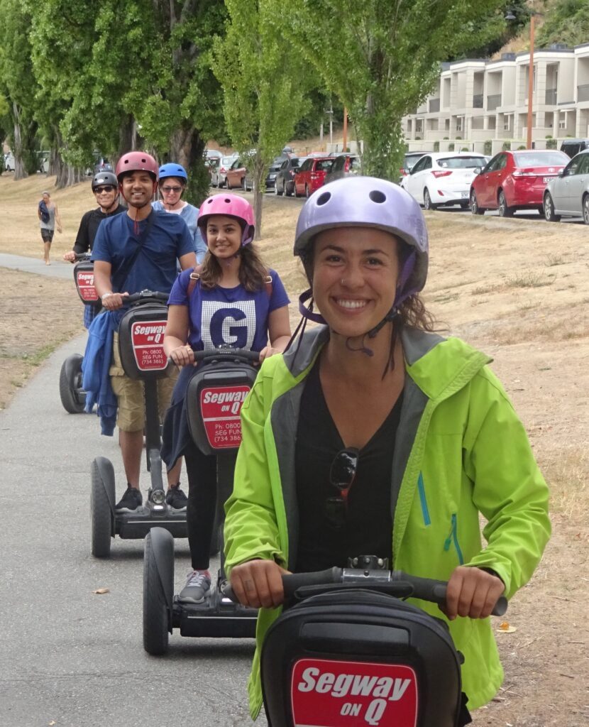 Segway tour group Queenstown